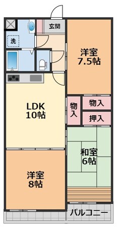 ＥＭＢＲＹＯの物件間取画像